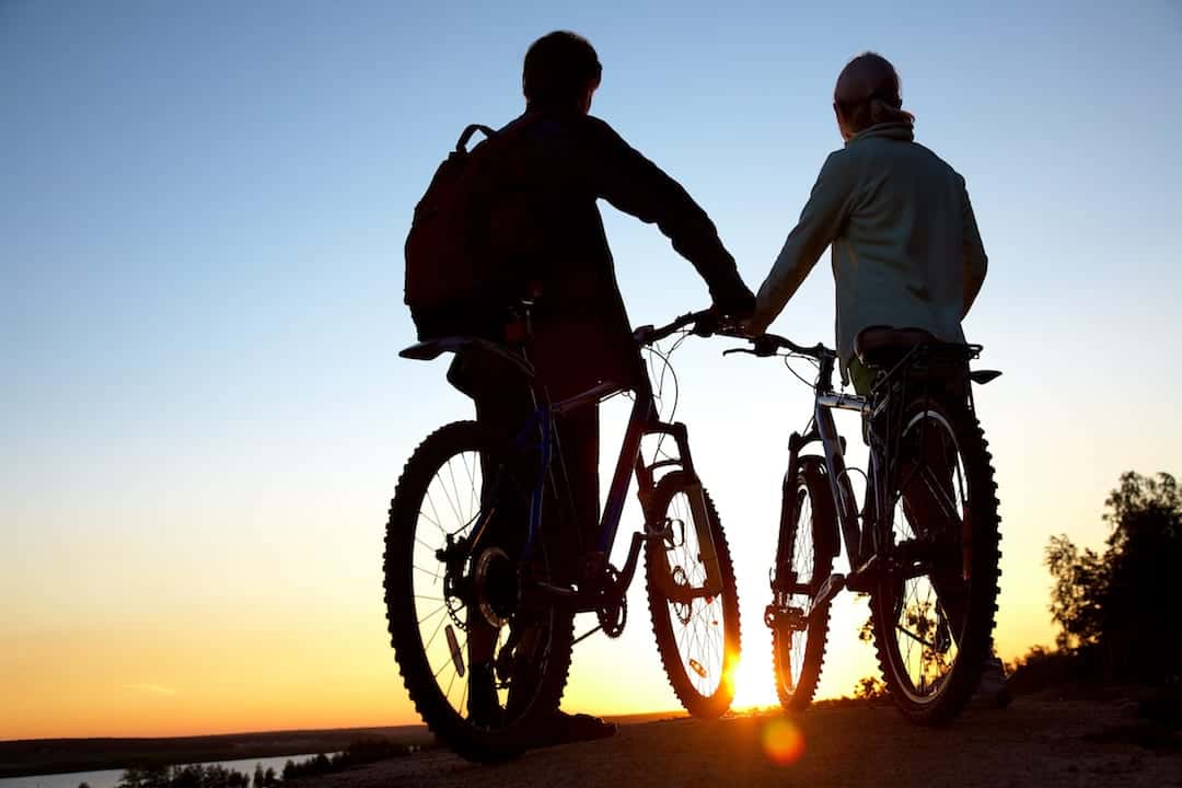 men on bikes Beliefs and Health Outcomes